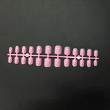 120pcs Short False Nails Full Cover Stiletto Coffin Fake Nails ABS Artificial Tips Nail Art Decorations Women Made up
