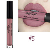 12Colors Long Lasting Waterproof Liquid Pencil Matte Lipstick Lip Gloss Makeup Nonstick cup