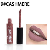 12color Brand Batom Matte Lip Gloss Long Lasting Nude Velvet Lip Cream Tattoo Labiales Matte Liquid Lipstick Cosmetics