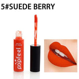 12color Brand Batom Matte Lip Gloss Long Lasting Nude Velvet Lip Cream Tattoo Labiales Matte Liquid Lipstick Cosmetics
