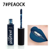 12color Brand Batom Matte Lip Gloss Long Lasting Nude Velvet Lip Cream Tattoo Labiales Matte Liquid Lipstick Cosmetics