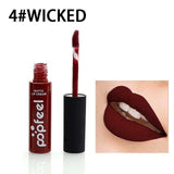 12color Brand Batom Matte Lip Gloss Long Lasting Nude Velvet Lip Cream Tattoo Labiales Matte Liquid Lipstick Cosmetics
