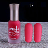 12ml Matte Dull Nail Polish Fast Dry Long Lasting Nail Art Matte Nail Polish Gel #7654