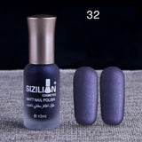 12ml Matte Dull Nail Polish Fast Dry Long Lasting Nail Art Matte Nail Polish Gel #7654