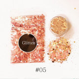 14 Styles eye glitter Eyeshadow makeup Shimmer Beauty cosmetic make up glitter Mermaid festival art Pigment maquiagem maquillaje