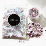 14 Styles eye glitter Eyeshadow makeup Shimmer Beauty cosmetic make up glitter Mermaid festival art Pigment maquiagem maquillaje