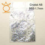 1440pcs Glass 3D Rhinestones For Nail Art Design Gems Nail Decorations Crystal Strass AB Stones SS3-SS10