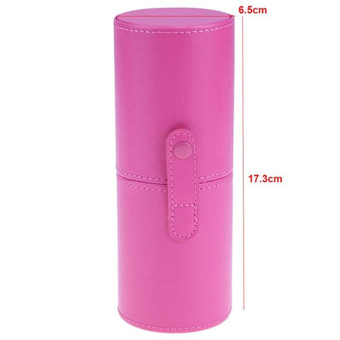 15 Types PU Leather Travel Makeup Brushes Pen Holder Storage Empty Holder Cosmetic Brush Bag Brushes Organizer Make Up Tools