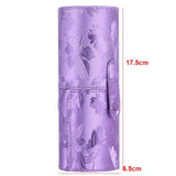 15 Types PU Leather Travel Makeup Brushes Pen Holder Storage Empty Holder Cosmetic Brush Bag Brushes Organizer Make Up Tools