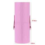 15 Types PU Leather Travel Makeup Brushes Pen Holder Storage Empty Holder Cosmetic Brush Bag Brushes Organizer Make Up Tools