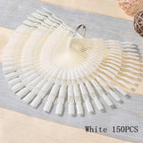 150 color bamboo palette palette nail tools display board three in one nail polish swatch 350