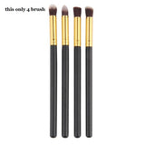 15pcs/set Makeup Brushes Sets Kit Eyelash Lip Foundation Powder Eye Shadow Brow Eyeliner Cosmetic Make Up Brush Beauty Tool