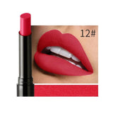 16 Colors Lips Makeup Long Lasting Waterproof Matte Lipstick Pencil Easy To Wear Lip Stick Make Up Beauty Cometics maquiagem