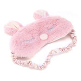 1PC Christmas Deer cute animal eye cover Plush Fabric Sleeping Mask comfort sleep band Eyepatch Winter Cartoon nap sleep mask