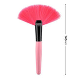 1PC Large Fan Fish  Makeup Brushes Foundation Powder Highlighter Brushes Pinceis Maquiagem Pincel Sereia Make up Brushes