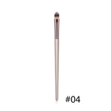 1PC Large Foundation Makeup Brushes Coffee Handle Very Soft Hair Blush Powder Make Up Brush Face Beauty Cosmetic Tools #273608