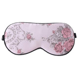 1PC New Silk Sleep Eye Mask Floral Print Sleeping Travel Eyewear Masks Bandage Beauty Hot New