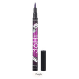 1PC Pro Fashion Eyeliner Pencil Black/Brown/Purple/Blue Waterproof Long-lasting Liquid Eyeliner Pencil Pen Eye Liner Makeup Tool