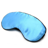 1PC Pure Silk Sleep Eye Mask Padded Shade Cover Travel Relax Aid Blindfold #H027#