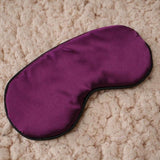 1PC Pure Silk Sleep Rest Eye Mask Padded Shade Cover Travel Relax Aid Blindfolds Eye Care