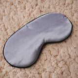 1PC Pure Silk Sleep Rest Eye Mask Padded Shade Cover Travel Relax Aid Blindfolds Eye Care