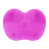 1PC Silicone brush cleaner Cosmetic Make Up Washing Brush Gel Cleaning Mat Foundation Makeup Brush Cleaner Pad Scrubber Board