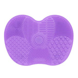 1PC Silicone brush cleaner Cosmetic Make Up Washing Brush Gel Cleaning Mat Foundation Makeup Brush Cleaner Pad Scrubber Board