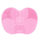 1PC Silicone brush cleaner Cosmetic Make Up Washing Brush Gel Cleaning Mat Foundation Makeup Brush Cleaner Pad Scrubber Board