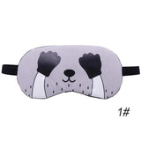 1PC Sleeping Eye Mask Cartoon Cat Style Eye Shade Sleep Mask Portable Blindfold Eyepatch Bandage on Eyes for Sleeping #280205