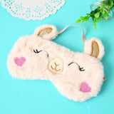 1PC Unicorn Cute Sleeping Mask Eye Shade Cover Patch for Girl Kid Teen Blindfold Travel Makeup Eye Care Tools Night Accessories