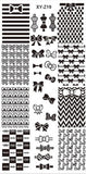 1PCS 32 Designs Nail Stamping Plates Fashion Lace/Flower/Animal/Dream Catcher Pattern Templates for Polish Nail Stamp XYZ01-32