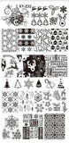 1PCS 32 Designs Nail Stamping Plates Fashion Lace/Flower/Animal/Dream Catcher Pattern Templates for Polish Nail Stamp XYZ01-32