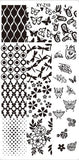 1PCS 32 Designs Nail Stamping Plates Fashion Lace/Flower/Animal/Dream Catcher Pattern Templates for Polish Nail Stamp XYZ01-32