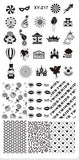 1PCS 32 Designs Nail Stamping Plates Fashion Lace/Flower/Animal/Dream Catcher Pattern Templates for Polish Nail Stamp XYZ01-32