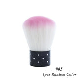 1PCS 6 Types Plastic Nail Cleaning Brush Remove Dust Powder Cleaner for Acrylic UV Gel Nails Art Manicure Care Accessory CH095