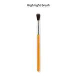 1PCS Professional Makeup brushes Bamboo Handle Powder Concealer Liquid Foundation Makeup Tools Beauty Cosmetics  Brusher