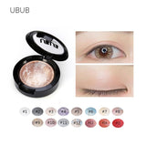 1PCS Quality 15 Color UBUB Professional Nude eyeshadow palette makeup matte Eye Shadow palette Make Up Glitter eyeshadow