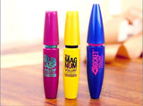 1PCS blue purple yellow colossal Volume Express Makeup Curling They're real Mascara brand waterproof Eyelashes free shipping