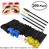1Pack Multicolor Disposable Makeup Eyelash Brush Mascara Wands Eyelash Eye Lash Brush Tool Applicators Kit