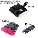 1Pack Multicolor Disposable Makeup Eyelash Brush Mascara Wands Eyelash Eye Lash Brush Tool Applicators Kit