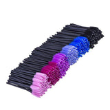 1Pack Multicolor Disposable Makeup Eyelash Brush Mascara Wands Eyelash Eye Lash Brush Tool Applicators Kit
