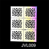 1Pc Hollow Out Nail Art DIY Tips Guides Transfer Stickers Accessories French Tips Manicure Decal Decoration