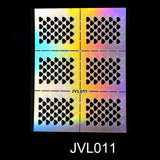1Pc Hollow Out Nail Art DIY Tips Guides Transfer Stickers Accessories French Tips Manicure Decal Decoration