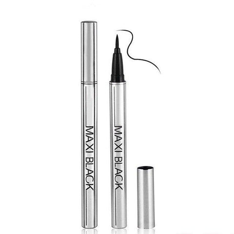 1Pcs Black Eyeliner Pencil Natural Liquid Eyeliner Blooming 3ml Unisex Waterproof Geometric Quick-drying