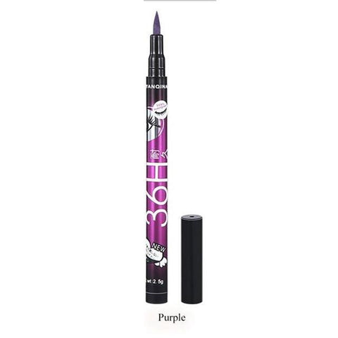 1Pcs Black Long Lasting Eye Liner Pencil Waterproof Eyeliner Liquid Long Lasting Cosmetic Beauty Makeup Liquid Eyeliner Pen