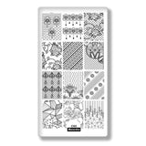 1Pcs Cartoon Animals Geometric  Various Pattern Nail Art Image Stamp Stamping Plates Swan Cat Nails Templates DIY Plate Tools