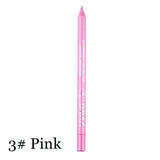 1Pcs Charming Women Longlasting Waterproof Eye Liner Pencil Pigment White Color Eyeliner Cosmetic Makeup Beauty Tools