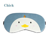 1Pcs Cute 3D Sleep Mask Natural Sleeping Eye Mask Eyeshade Cover Shade Eye Patch Women Soft Portable Blindfold Travel Eyepatch