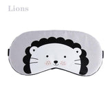 1Pcs Cute 3D Sleep Mask Natural Sleeping Eye Mask Eyeshade Cover Shade Eye Patch Women Soft Portable Blindfold Travel Eyepatch