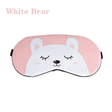 1Pcs Cute 3D Sleep Mask Natural Sleeping Eye Mask Eyeshade Cover Shade Eye Patch Women Soft Portable Blindfold Travel Eyepatch